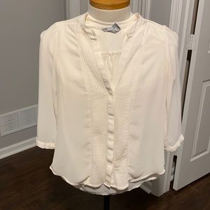 Ivory blouse